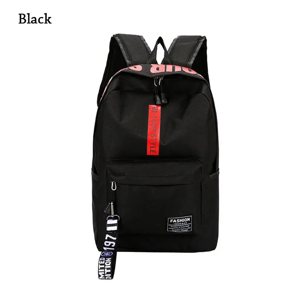 New Female Fashion Teenage High Capacity Waterproof College Backpack Trendy Women Laptop School Bags Cute Girl Travel Book Bag