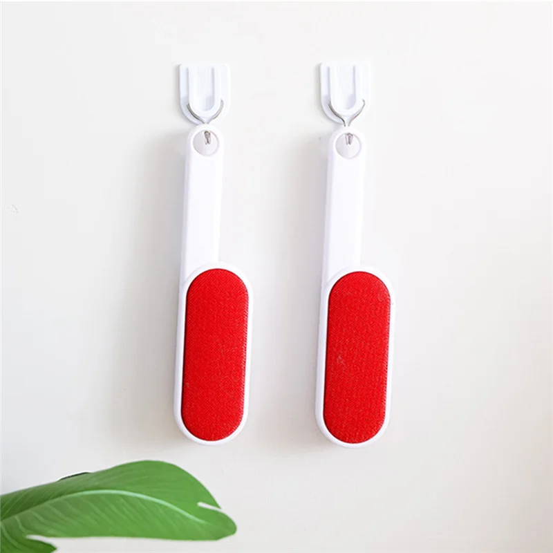 Double Sided Clothes Coat Lint Remover Brush Reusable Anti-Static Sweater Dust Brusher Hairs Cat Dogs Household Cleaning Tool