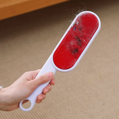 Double Sided Clothes Coat Lint Remover Brush Reusable Anti-Static Sweater Dust Brusher Hairs Cat Dogs Household Cleaning Tool
