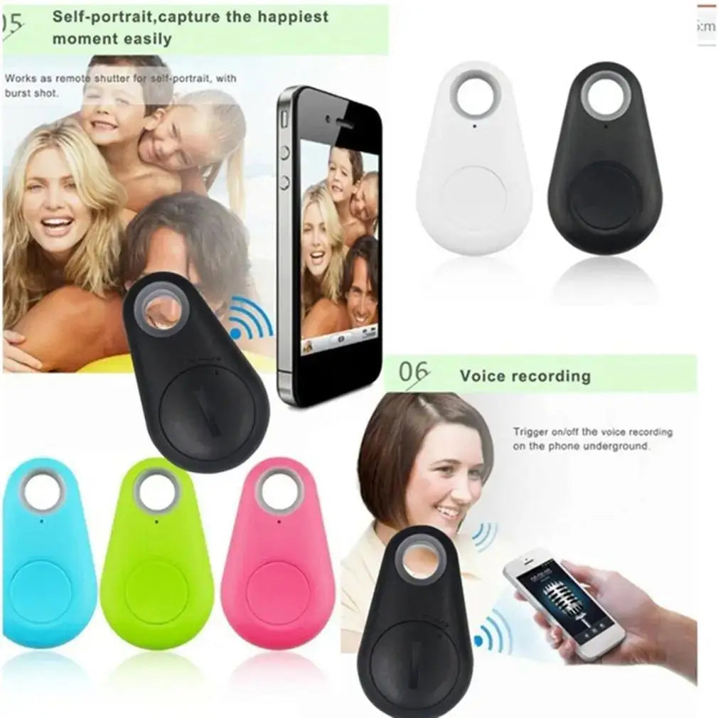 1/5Pcs Mini GPS Tracker Bidirectional Alarm Keychain Finder Phone Anti Theft Reminder Locator Accessories Smart Anti Loss Device