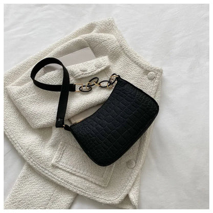 New Popular Retro Gentle Temperament Small Square Bag Shoulder Portable Fashion Leisure Bag.