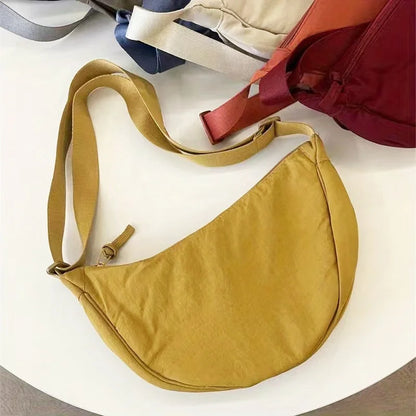 Fashionable Casual New Women's Nylon Crossbody Bag Student Versatile Single Shoulder Bag