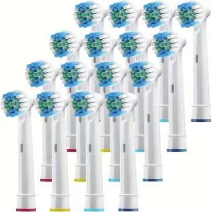 Replacement Heads For Oral B Braun Electric Toothbrush 16pcs/Pack Replacement Brush Heads For 1000/2000/3000/5000 Adults Kids