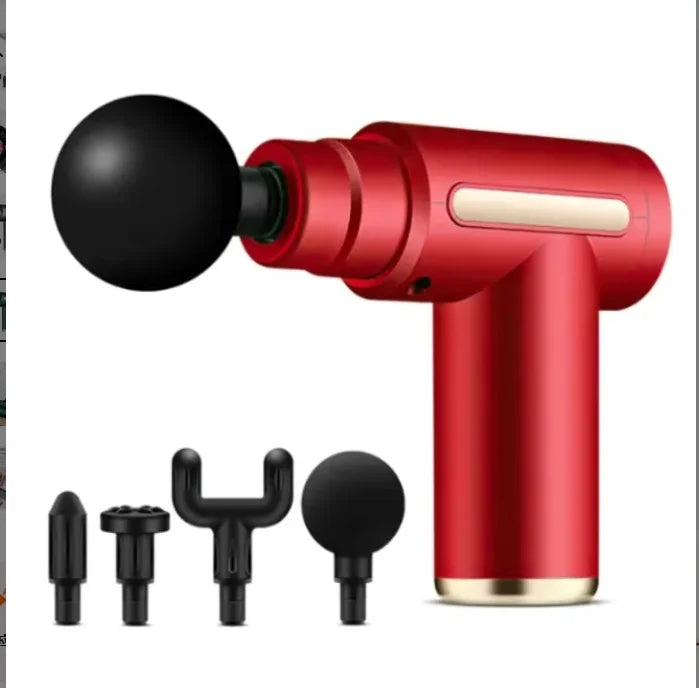 Portable Fascia Gun Vibration Massage Gun For Body Neck Back Deep Muscle Relaxation Fitness Slimming One Head