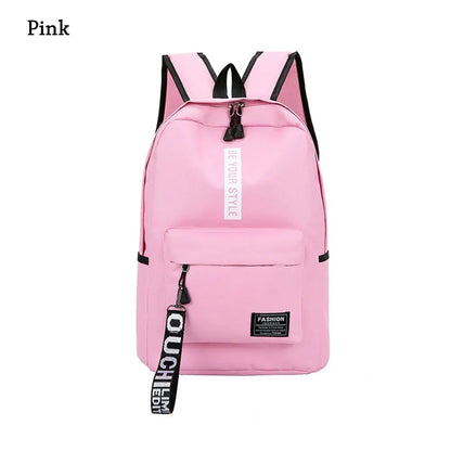 New Female Fashion Teenage High Capacity Waterproof College Backpack Trendy Women Laptop School Bags Cute Girl Travel Book Bag