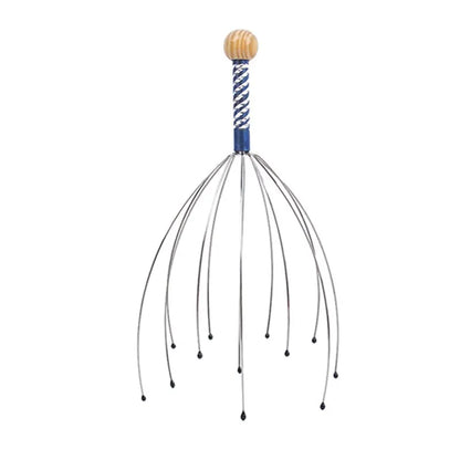 2PCS Head Massager Head Scratching Octopus Scalp Non Soul Extractor Divine Tool Hair G Head Massager Head Press Release Massager