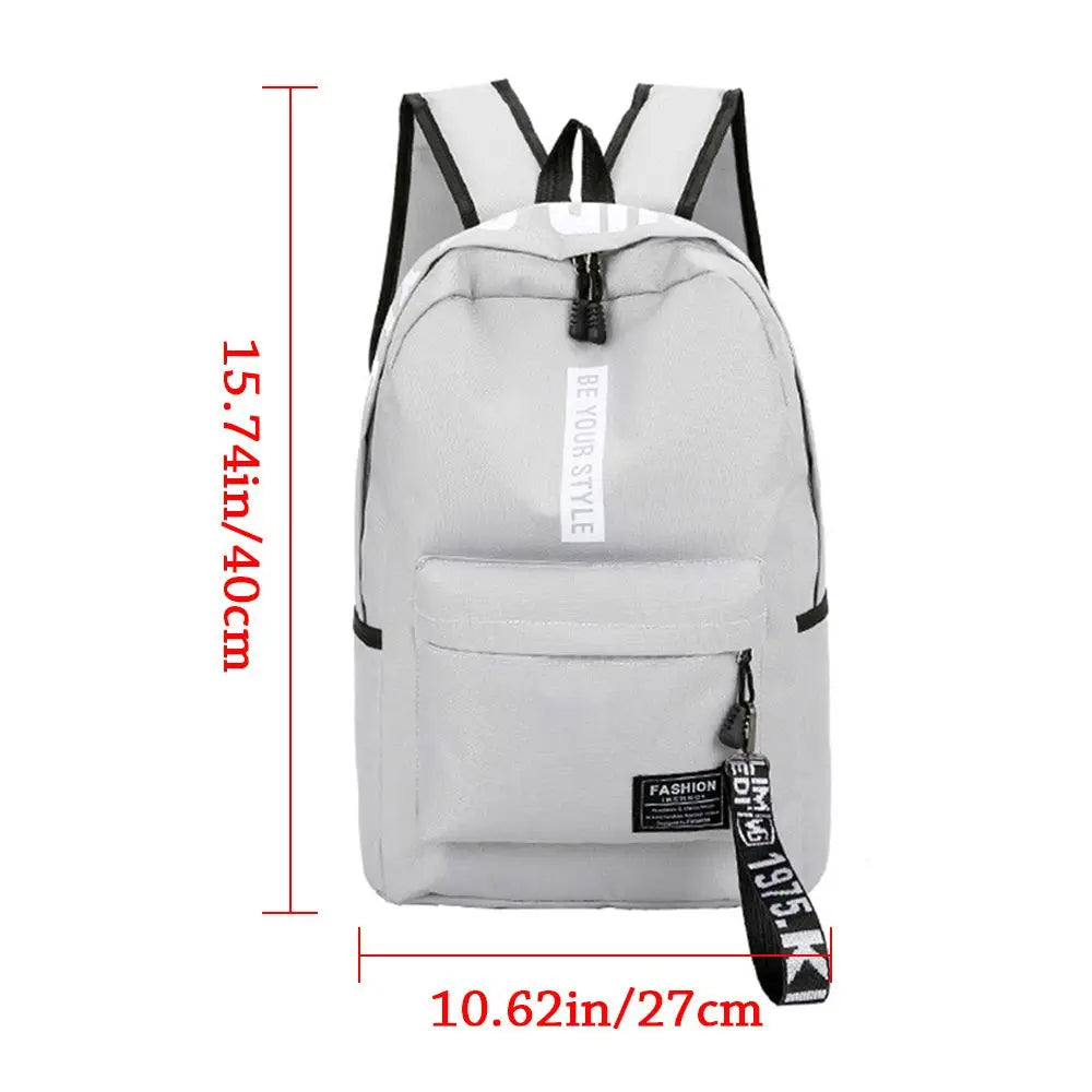 New Female Fashion Teenage High Capacity Waterproof College Backpack Trendy Women Laptop School Bags Cute Girl Travel Book Bag
