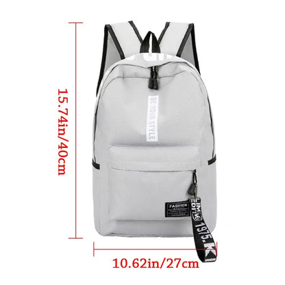 New Female Fashion Teenage High Capacity Waterproof College Backpack Trendy Women Laptop School Bags Cute Girl Travel Book Bag