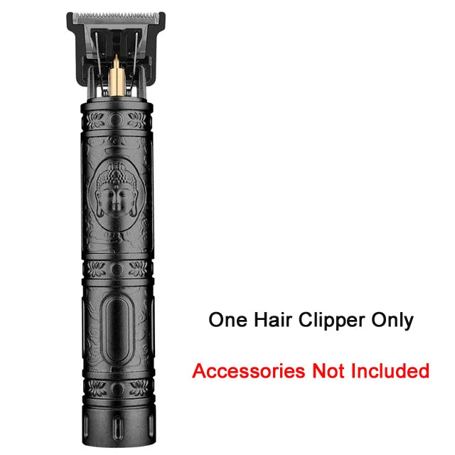 T9 Vintage Hair Trimmer USB Fast Charging Hair Cutting Machine Electric Hair Clipper Portable Shaver Barber Professional Barber