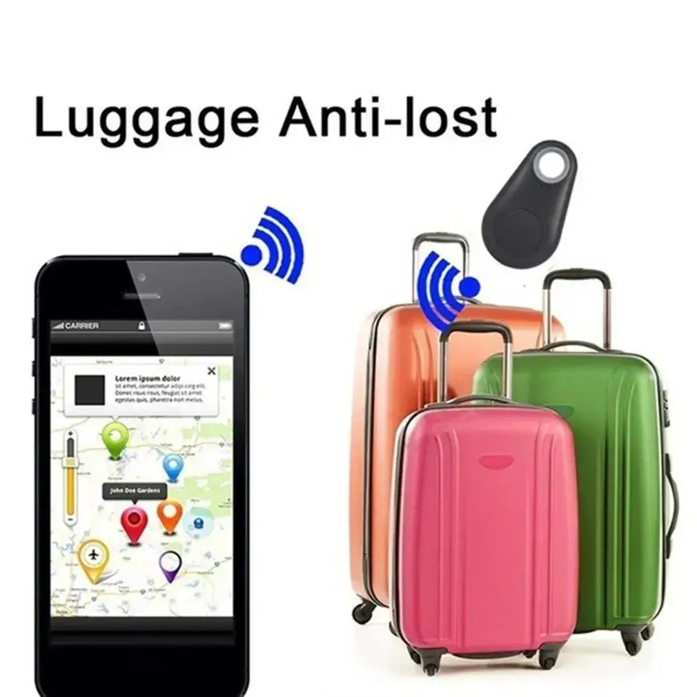 1/5Pcs Mini GPS Tracker Bidirectional Alarm Keychain Finder Phone Anti Theft Reminder Locator Accessories Smart Anti Loss Device
