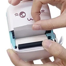 Mini Photo Pocket Printer Portable Ink-free Thermal 57mm Sticker Trans Paper Wireless BT 200dpi Android IOS Printing Machine