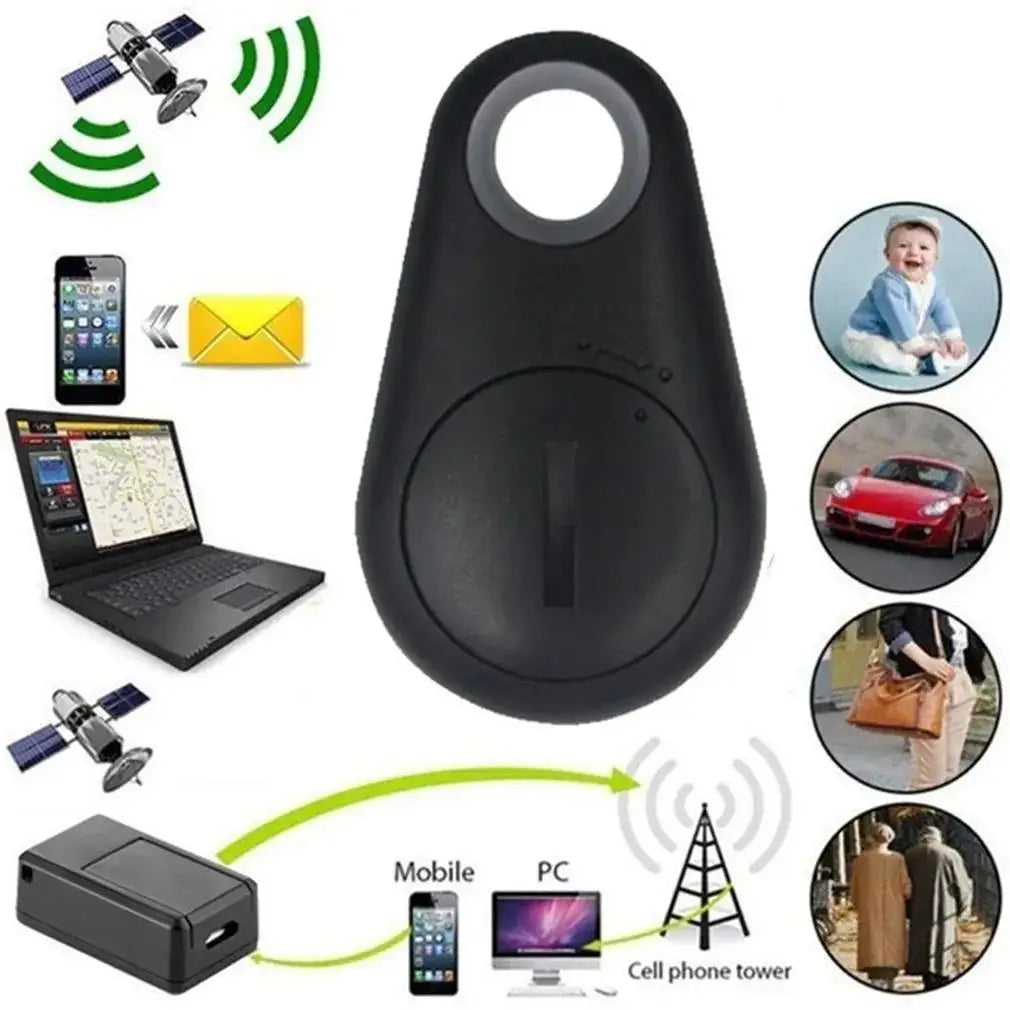 1/5Pcs Mini GPS Tracker Bidirectional Alarm Keychain Finder Phone Anti Theft Reminder Locator Accessories Smart Anti Loss Device