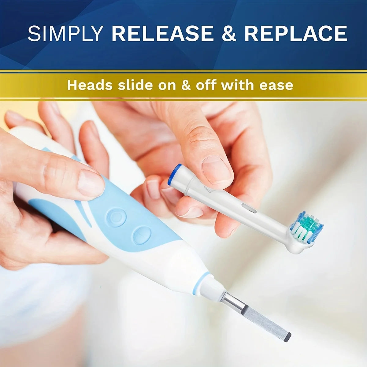 Replacement Heads For Oral B Braun Electric Toothbrush 16pcs/Pack Replacement Brush Heads For 1000/2000/3000/5000 Adults Kids