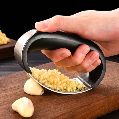 Stainless Steel Garlic Press Manual Garlic Masher Tool Chopping Garlic Tool Vegetable GarlicCrusher Kitchen Accessories Gadget