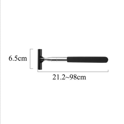 1pc Car Telescopic Rearview Mirror Wiper Squeegee Portable Rainy Glass Window Handheld Wiper Car Side Mirror Cleaning Tool
