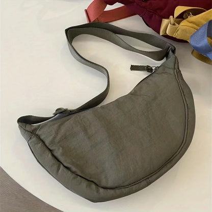 Fashionable Casual New Women's Nylon Crossbody Bag Student Versatile Single Shoulder Bag