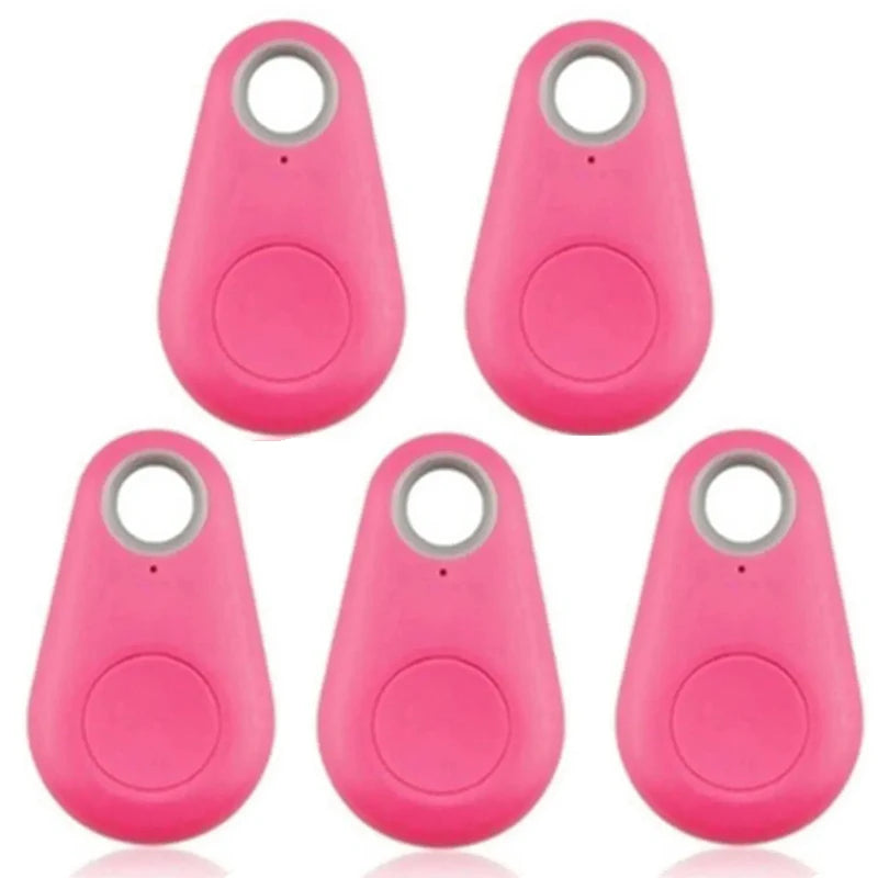 1/5Pcs Mini GPS Tracker Bidirectional Alarm Keychain Finder Phone Anti Theft Reminder Locator Accessories Smart Anti Loss Device