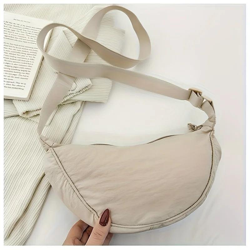 Fashionable Casual New Women's Nylon Crossbody Bag Student Versatile Single Shoulder Bag
