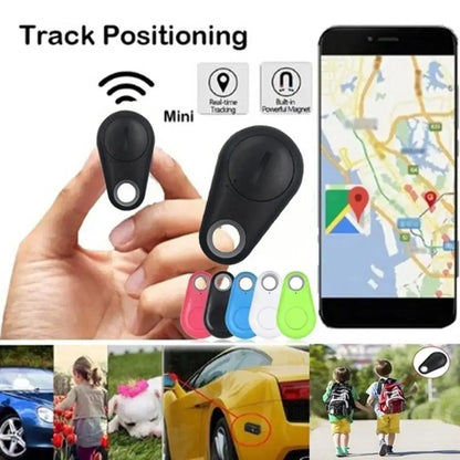 1/5Pcs Mini GPS Tracker Bidirectional Alarm Keychain Finder Phone Anti Theft Reminder Locator Accessories Smart Anti Loss Device