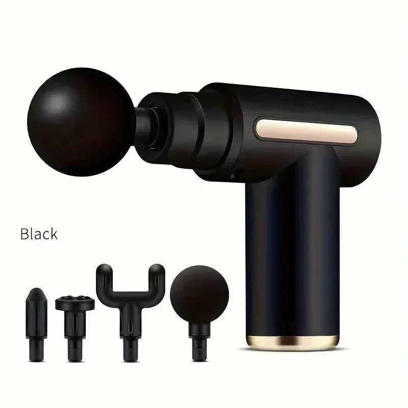 Portable Fascia Gun Vibration Massage Gun For Body Neck Back Deep Muscle Relaxation Fitness Slimming One Head