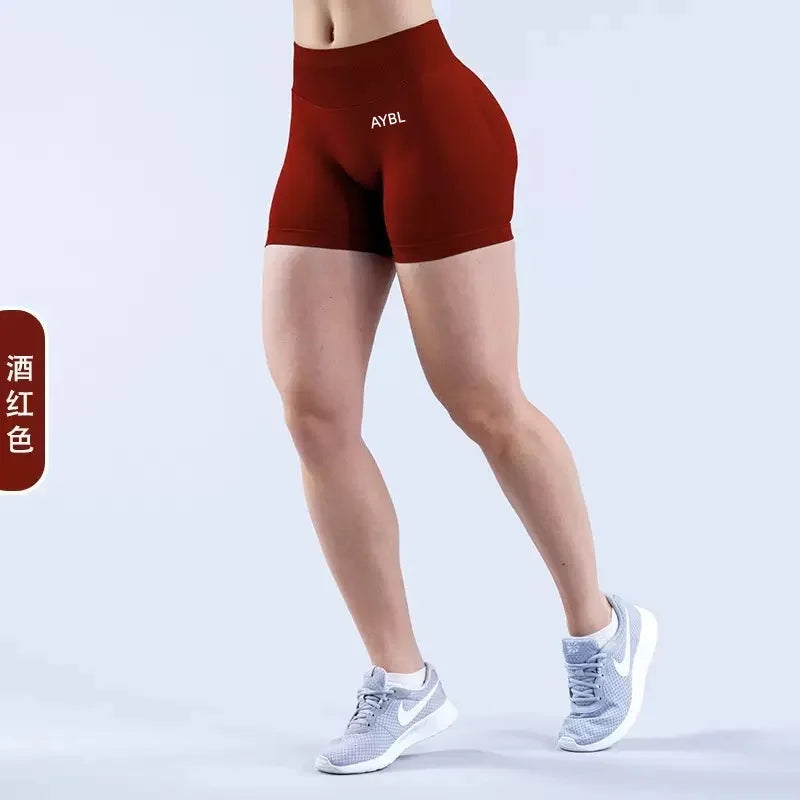 Yoga Shorts Women Sports Yoga Vest Running Gym Top Fitness Workout Shorts High Elastic Yoga Set Gym Seamless Workout Sports Bra