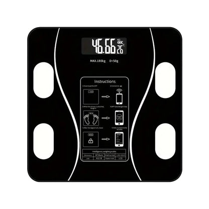 Smart Body Fat Scale  Bluetooth Health Scale Wireless LED Digital Weight Scale Body Composition Analyzer Testing Body Fat Scale