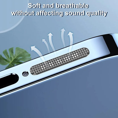 Dust Plug Mobile Dust Charging Port Cleaner Speaker Dust Cover Net for IPhone 14 13 12 11 Pro Max XR XS X 8 7 6 Cleaner Kit