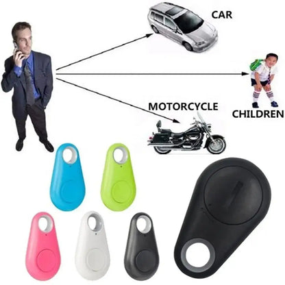 1/5Pcs Mini GPS Tracker Bidirectional Alarm Keychain Finder Phone Anti Theft Reminder Locator Accessories Smart Anti Loss Device
