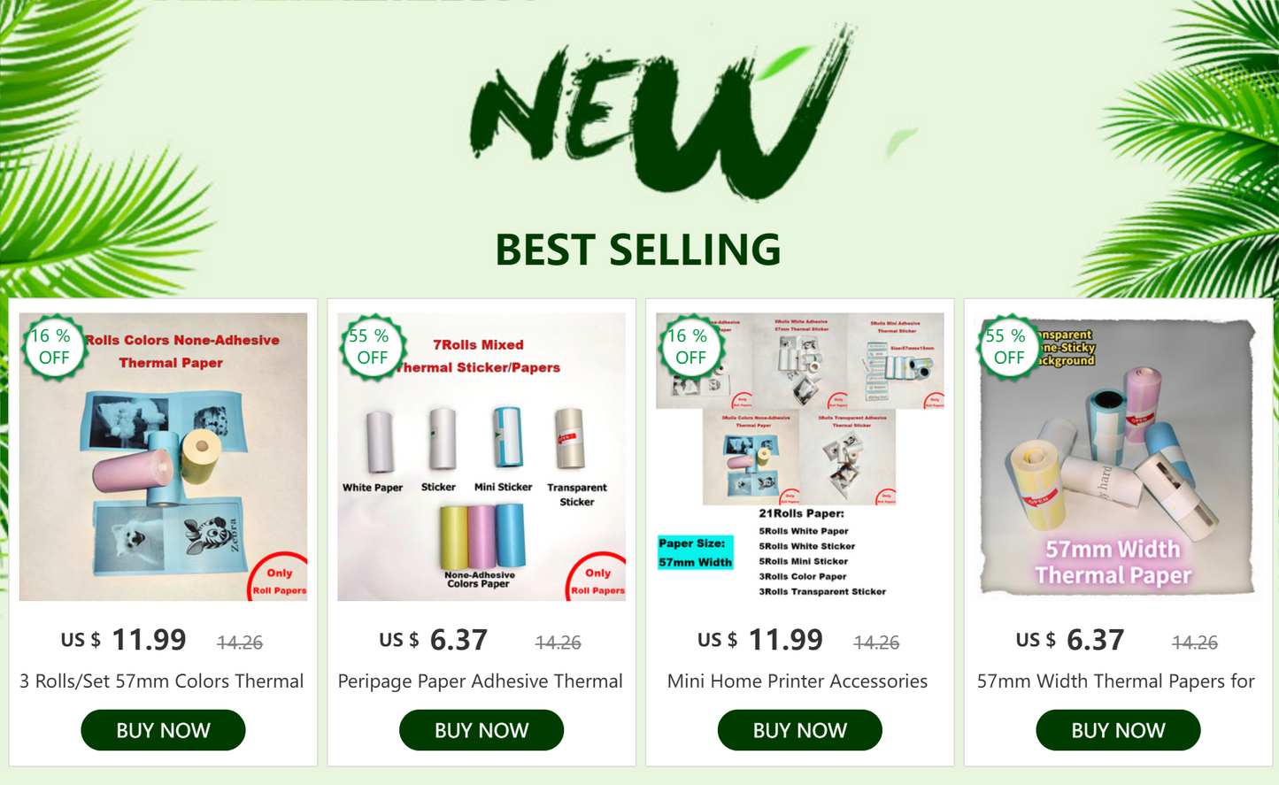 Mini Photo Pocket Printer Portable Ink-free Thermal 57mm Sticker Trans Paper Wireless BT 200dpi Android IOS Printing Machine