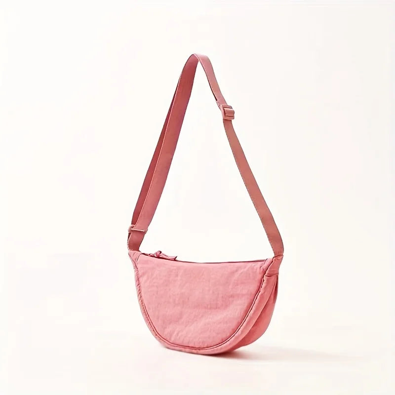Fashionable Casual New Women's Nylon Crossbody Bag Student Versatile Single Shoulder Bag