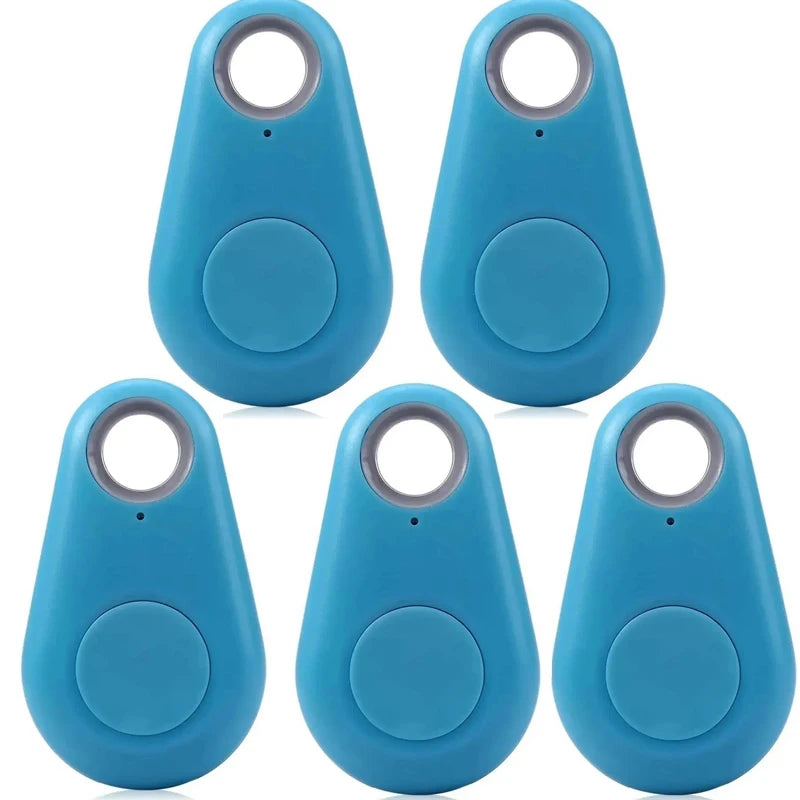 1/5Pcs Mini GPS Tracker Bidirectional Alarm Keychain Finder Phone Anti Theft Reminder Locator Accessories Smart Anti Loss Device